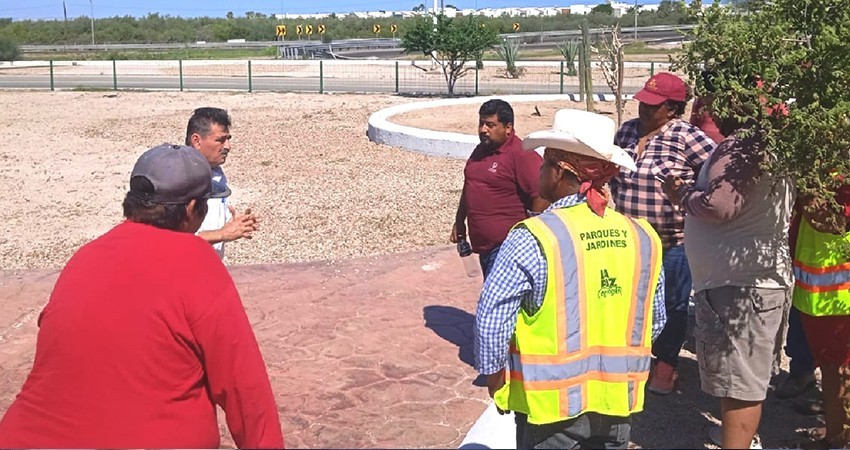Reciben trabajadores de Servicios Públicos Curso de Paisajismo