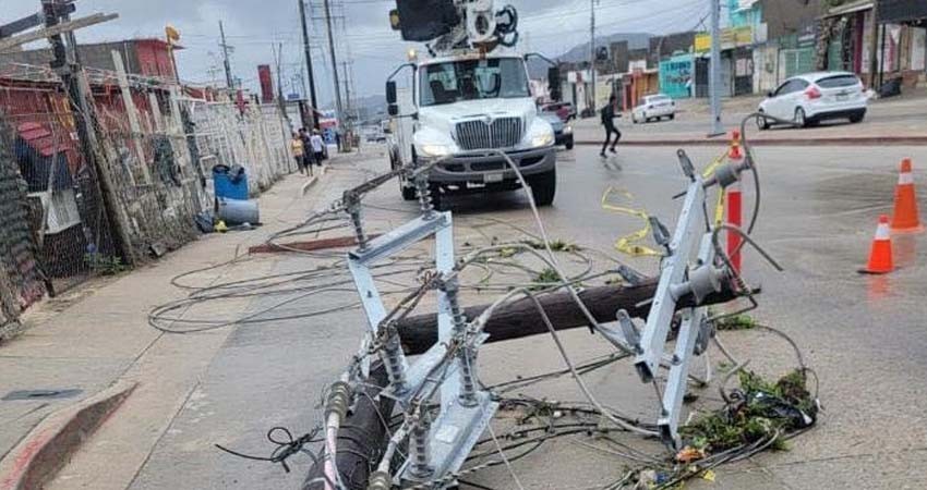 Restablecido el 83% el servicio eléctrico de los afectados por el huracán “Norma”