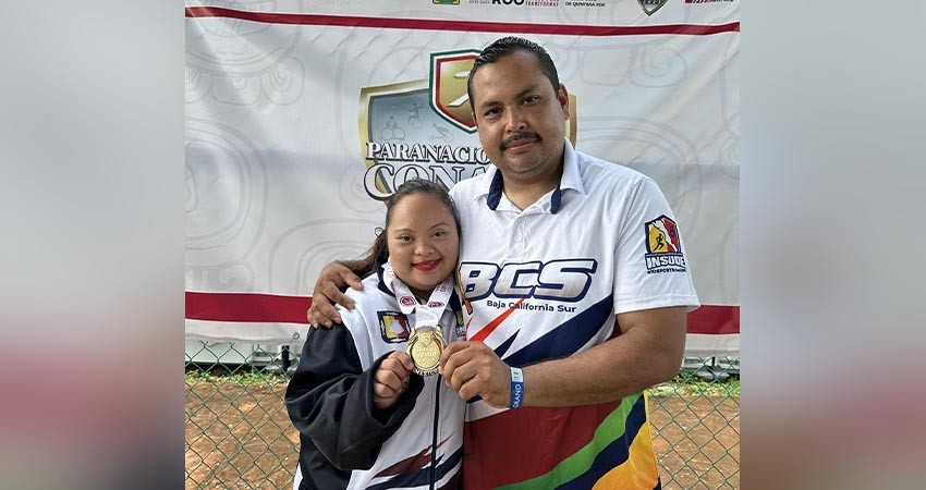 BCS se viste de oro en paratletismo con marco Antonio Sánchez Y María Caballero