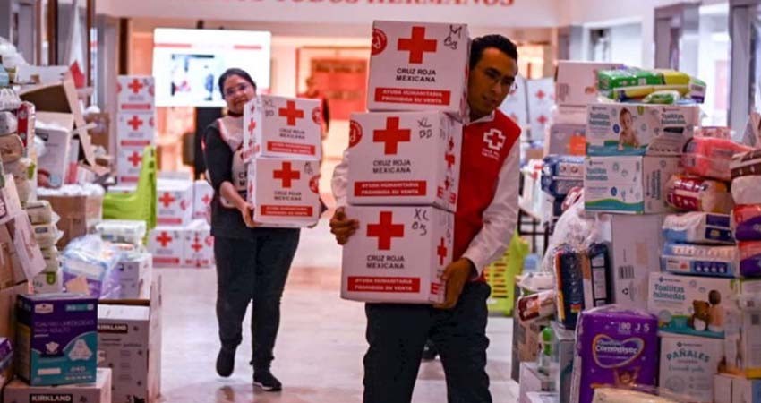 Cruz Roja pide no detener apoyos para Acapulco, Guerrero