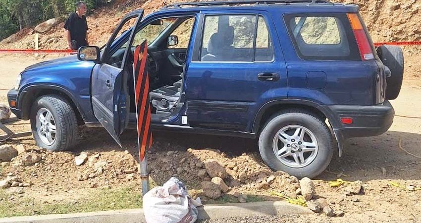 Un lesionado a balazos tras persecución por camioneta robada