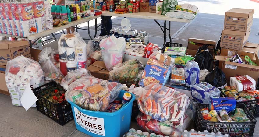 Cuenta SEDIF con centro de acopio en apoyo a familias de Guerrero