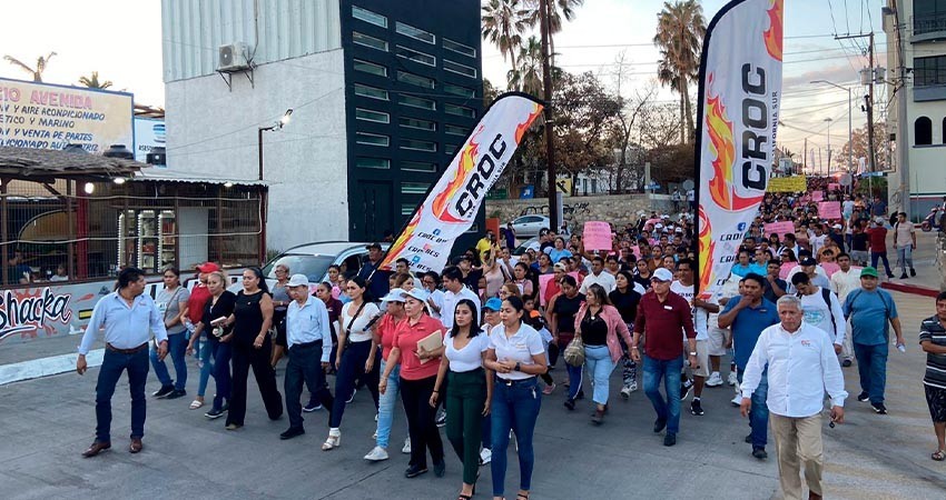Se manifiesta CROC por despido de mujeres en Hotel Thompson Los Cabos