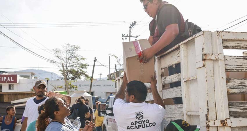 AMLO Asegura Apoyos a Damnificados por Otis “Hasta que Sea Necesario”