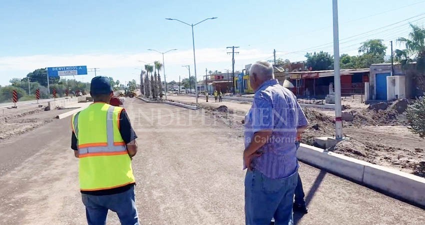 Supervisa Castro Cosío obras de infraestructura urbana en Loreto
