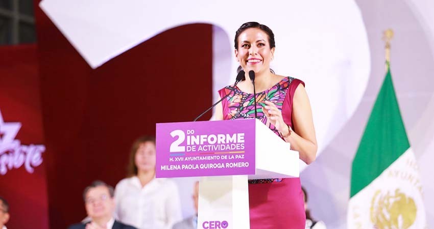 “La Paz es un municipio más sólido y vamos por más”: Milena Quiroga