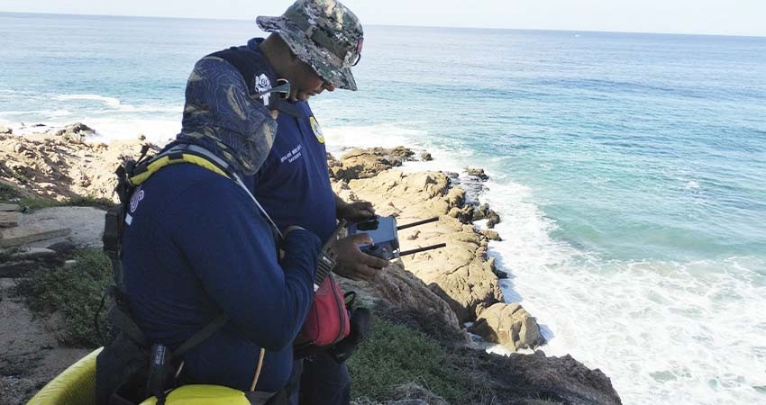 Activan búsqueda en playas de Migriño por joven desaparecido