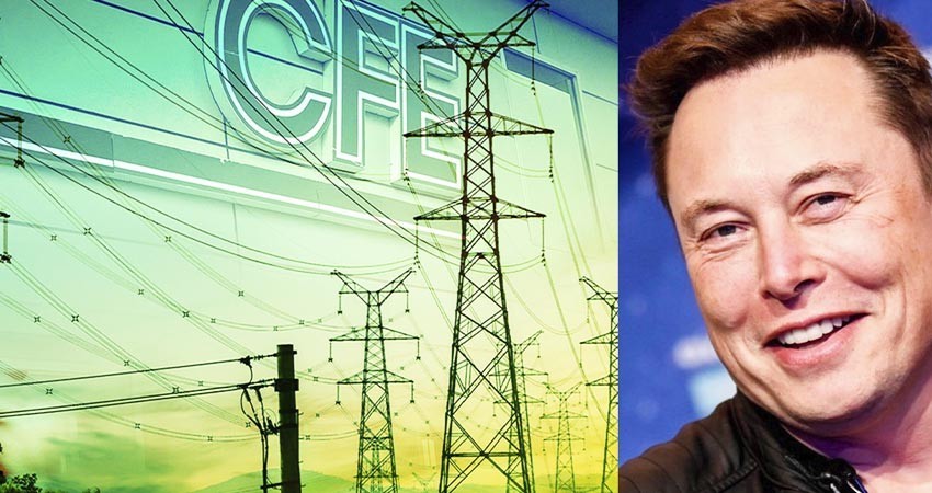 CFE da contratos a Starlink, empresa de Musk, por 3,331 mdp