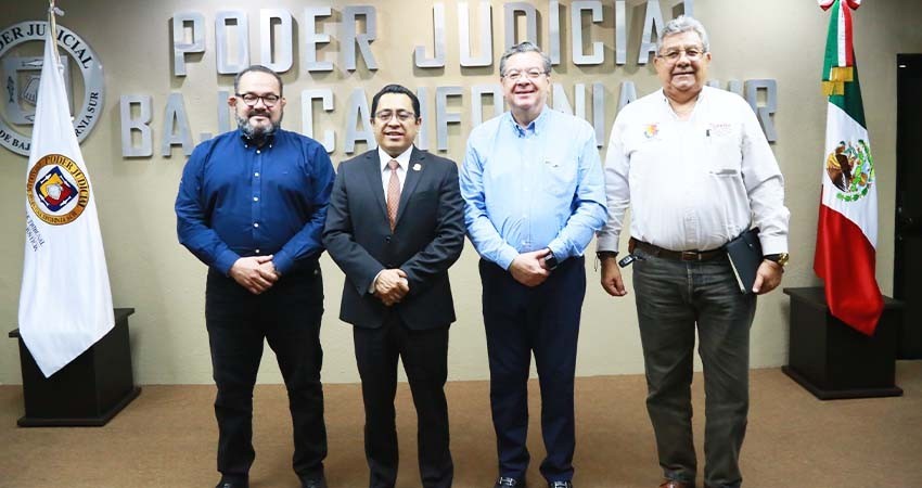 Se prepara Poder Judicial de BCS para la implementación del nuevo código de procedimientos civiles y familiares