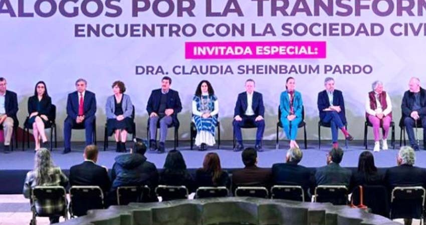 Presenta Sheinbaum equipo para proyecto de Nación 2024-2030
