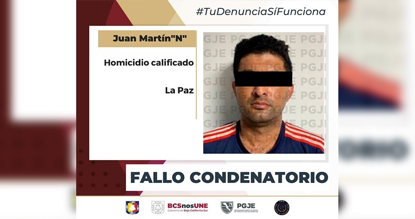 En juicio oral PGJE comprueba culpabilidad del imputado por homicidio calificado en La Paz