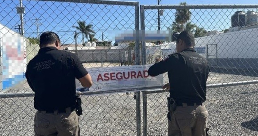 FGR realizó cateo en un inmueble por delito en materia de hidrocarburos en La Paz