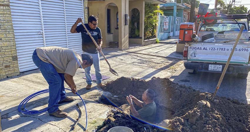 Fueron atendidas 247 fugas por OOMSAPAS La Paz