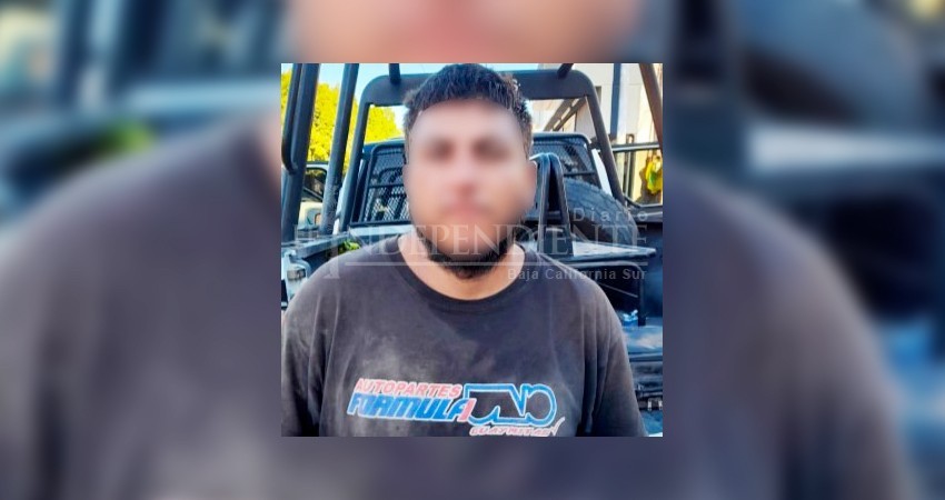 Detienen en Comondú a una persona por el delito de robo