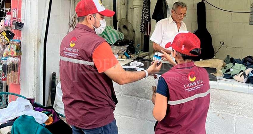 Participó una brigada de Coepris en labores de verificación y fomento sanitario en Acapulco