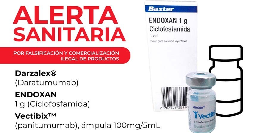 Cofepris alerta por falsificación y comercialización ilegal de medicamentos oncológicos