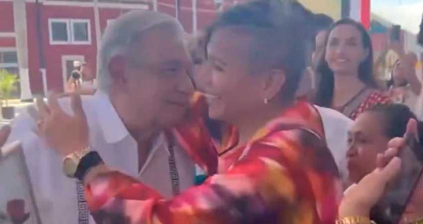 AMLO llama a diputada trans Salma Luévano 'señor vestido de mujer'
