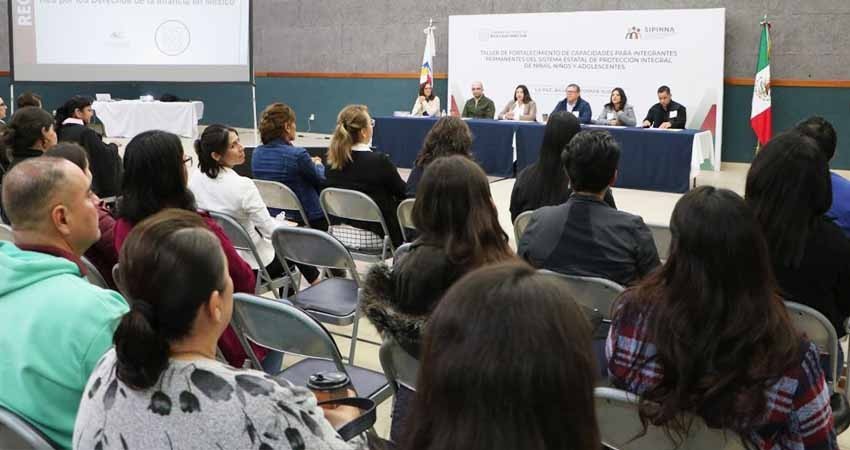 Imparten SIPINNA BCS y Children´s Foundation taller sobre derechos de infancias