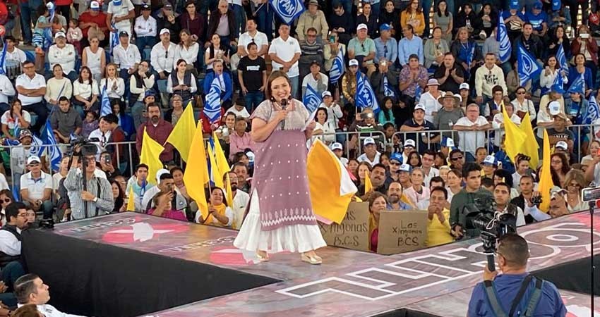 "Que vaya el que tenga más posibilidades de ganar": Xóchitl Gálvez a precandidatos