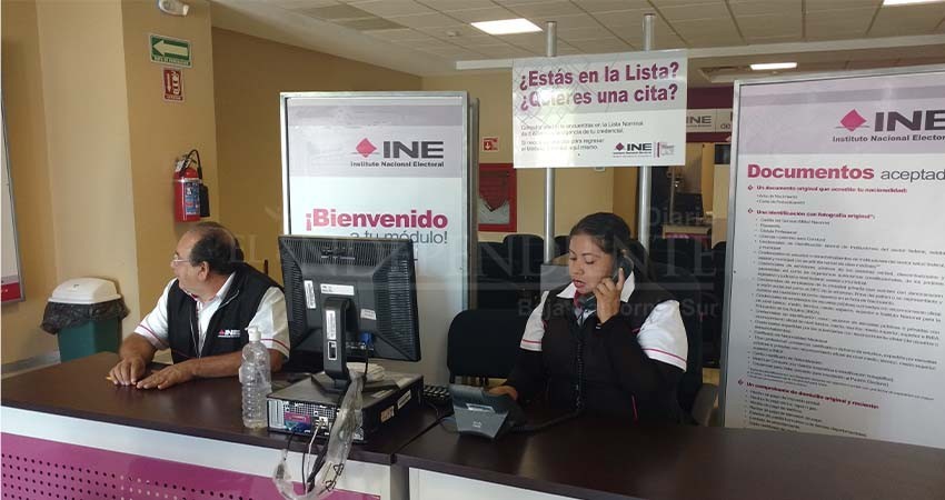 22 de enero último día para la credencialización y actualización: INE