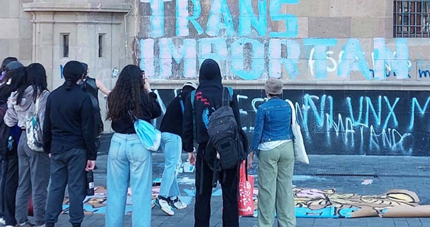 Colectivos protestan ante la ola de asesinatos a personas trans en México
