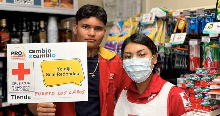 Tiendas Oxxo donarán redondeo a Cruz Roja de Los Cabos