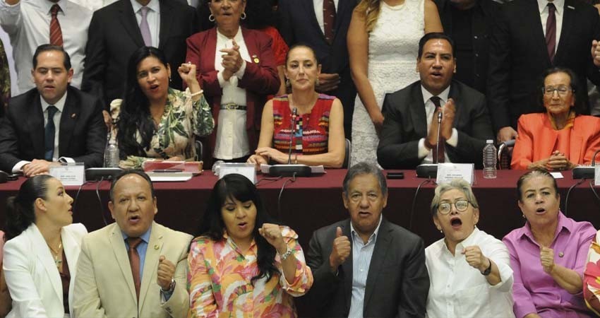 Senadores de Morena y Sheinbaum crearán estrategia para aprobar últimas reformas de AMLO