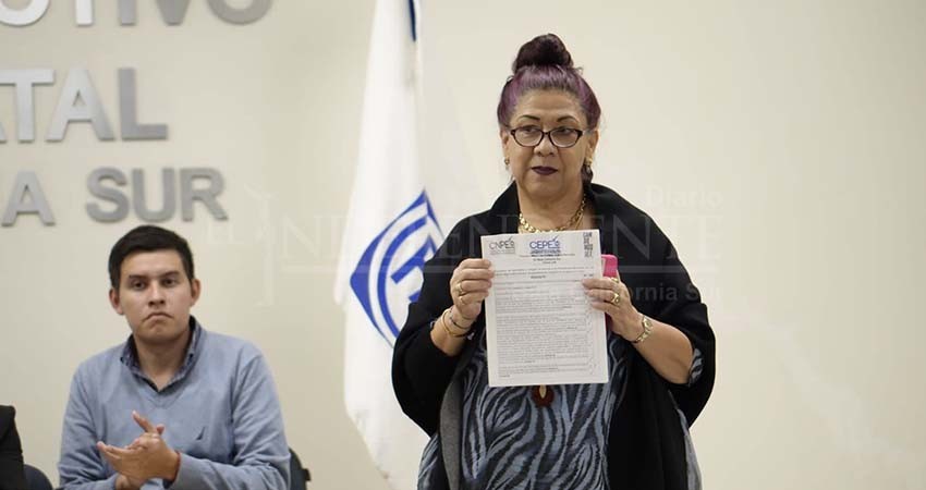 Precandidata del PAN por La Paz, Alicia Uribe, impugna proceso interno ante el TEEBCS