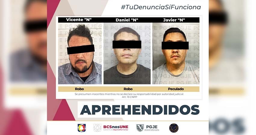 Cumplimenta PGJE tres órdenes de aprehensión por diversos delitos