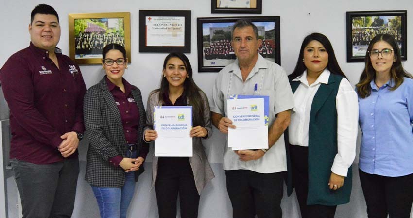 Firma ISJ convenio de colaboración con la Universidad de Tijuana