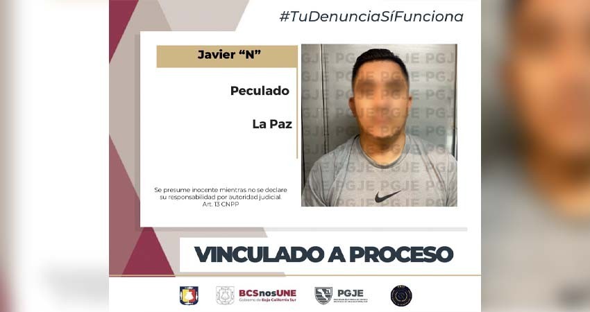 Vinculan a proceso penal contra imputado por delito de peculado