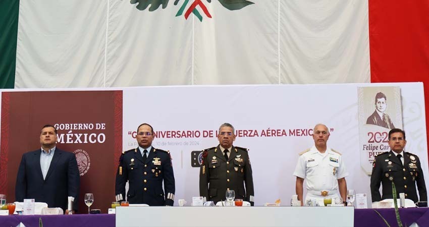 Reconoce pueblo de BCS labor de Fuerza Aérea Mexicana en la construcción de la paz social