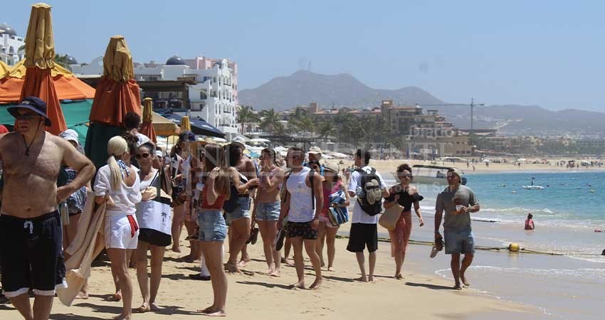 Aumenta la llegada de turismo a Los Cabos; durante el 2023 fue de 9.9 por ciento