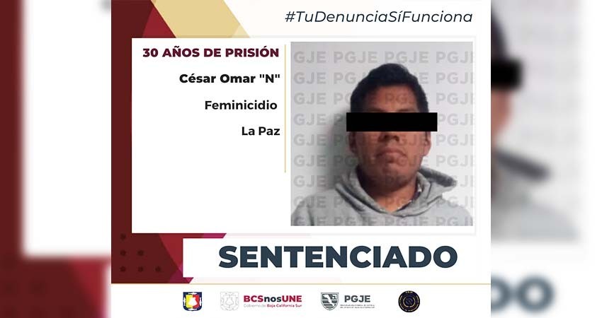 30 años de prisión para César “N” por el feminicidio de Monserrat