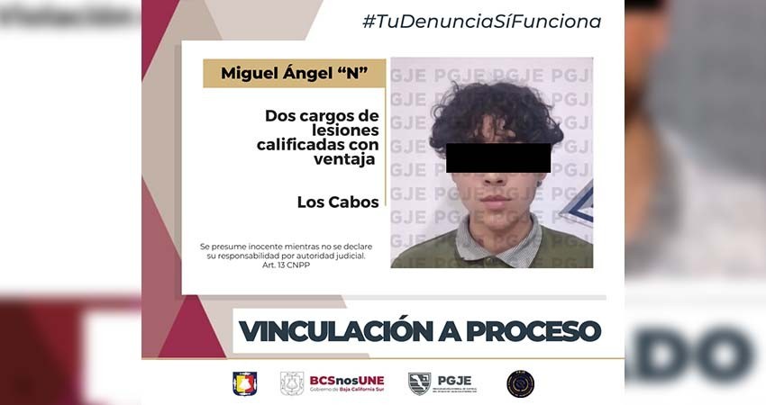 Vinculan a proceso a Miguel “N” por lesiones calificadas con ventaja