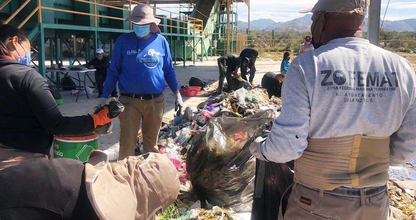 Realiza Ayuntamiento de La Paz estudio del Sistema de Manejo de Residuos en el Relleno Sanitario