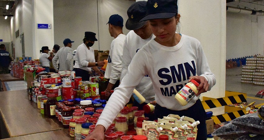 Marina cierra todos sus Centros de Acopio para damnificados por Otis