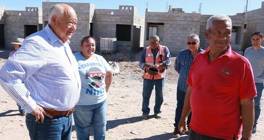 En abril entregará gobierno de BCS 18 viviendas progresivas a familias reubicadas en Santa Rosalía