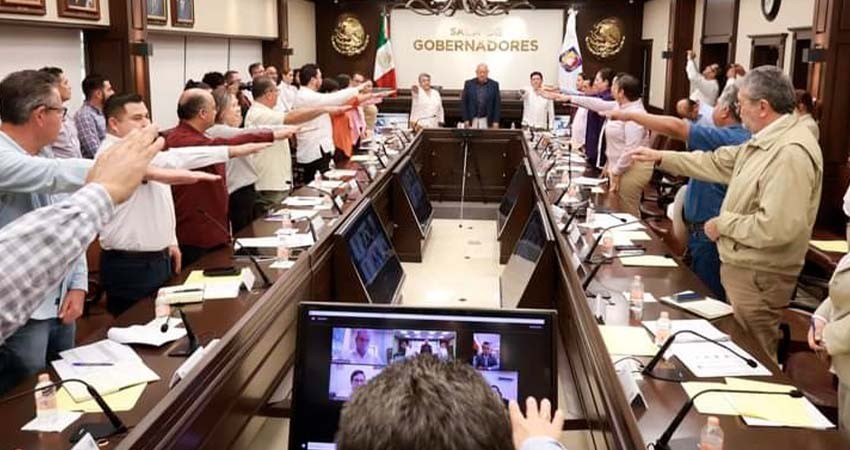 Instala gobernador Castro Cosío, el consejo estatal hacendario