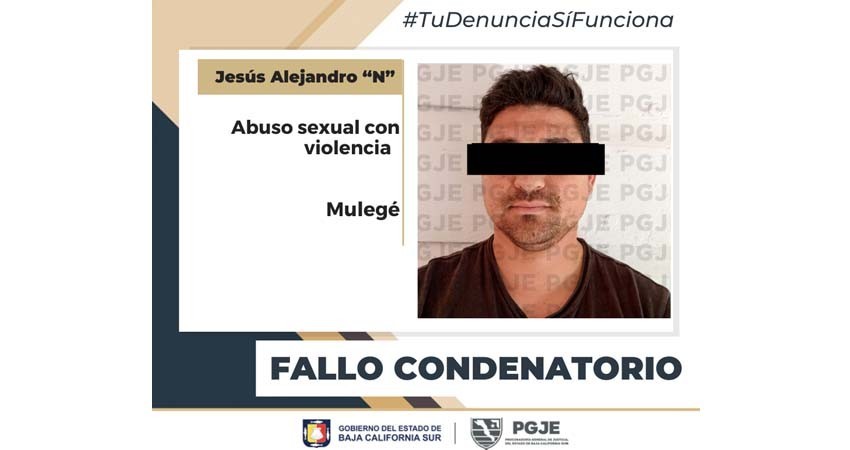 Juez falla en contra de Alejandro “N” por el delito de abuso sexual
