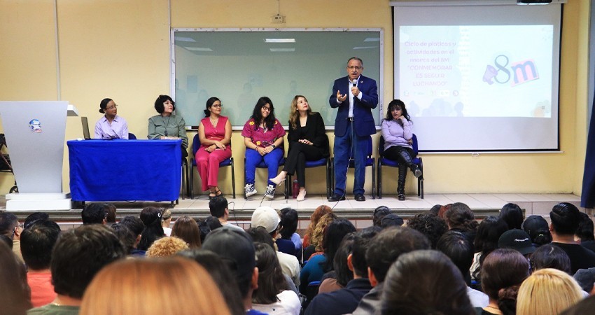 Inician en UABCS actividades en conmemoración del 8M