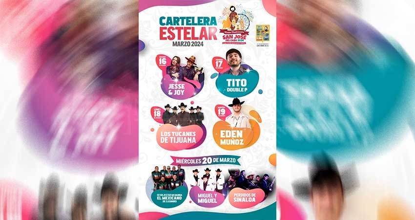 Presentan la cartelera de las Fiestas Tradicionales de San José del Cabo 2024