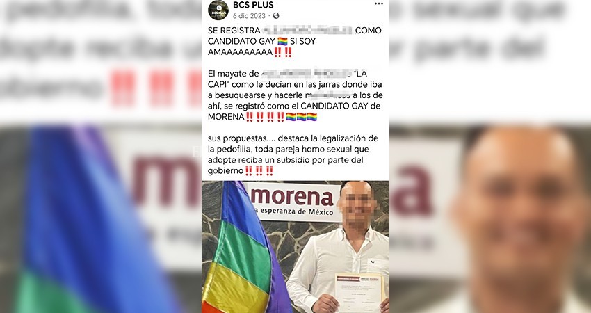 Piden Colectivos LGBTQ+ de BCS respeto de medios de comunicación, durante campañas electorales