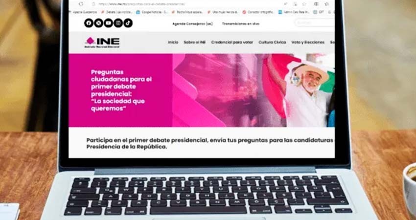 Preguntas a candidatas en primer debate INE: Así puedes participar