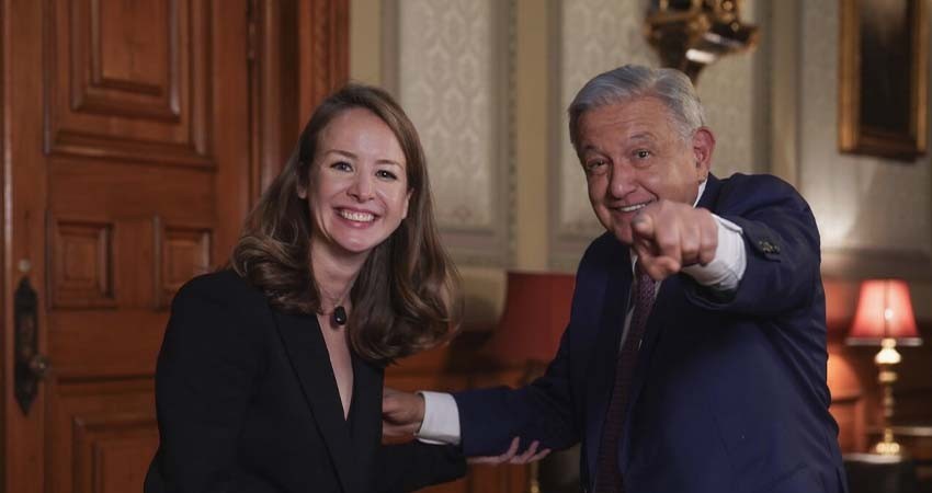 INE ordena a López Obrador bajar su entrevista con periodista rusa