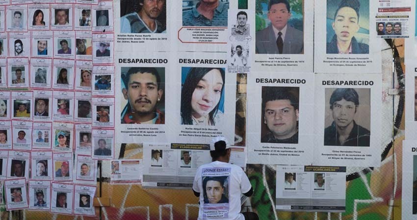 En México hay 99 mil 729 desaparecidos: Segob