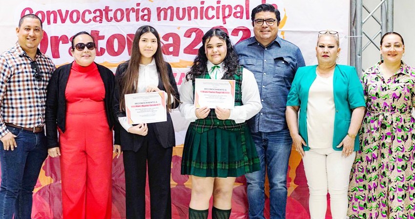 Ganadores del Concurso Municipal Juvenil de Oratoria 2024 en La Paz