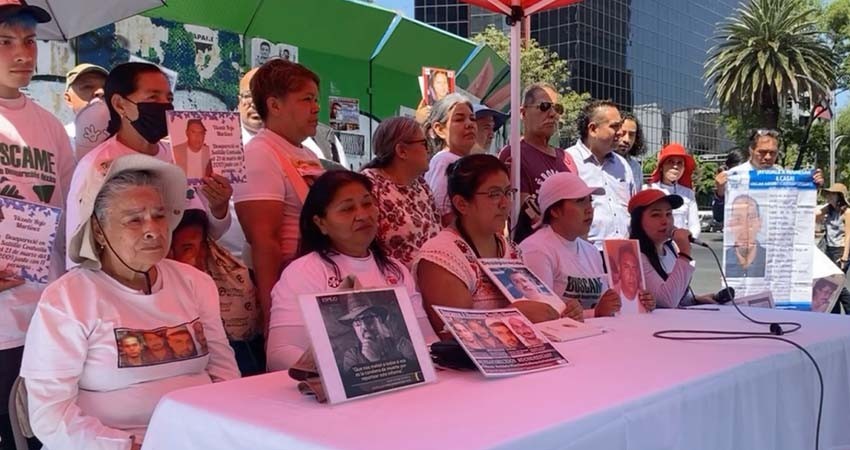 Familias de desaparecidos convocan a Jornada Nacional de Búsqueda