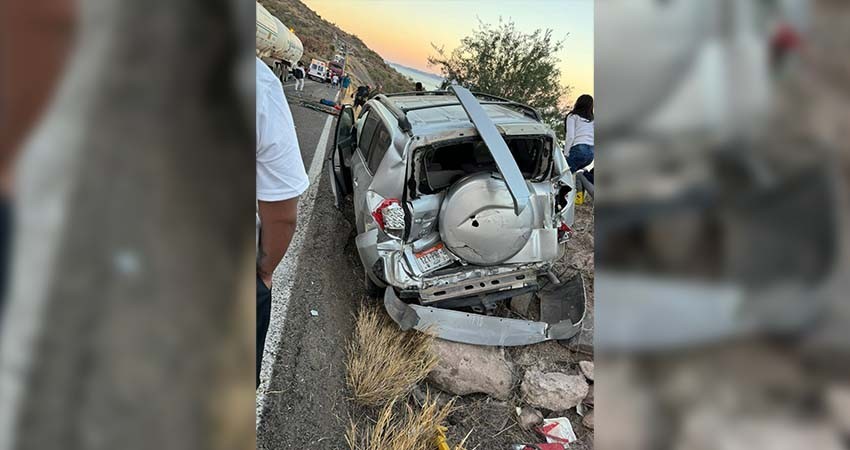 39 lesionados y una persona sin vida en accidente en carretera a Loreto