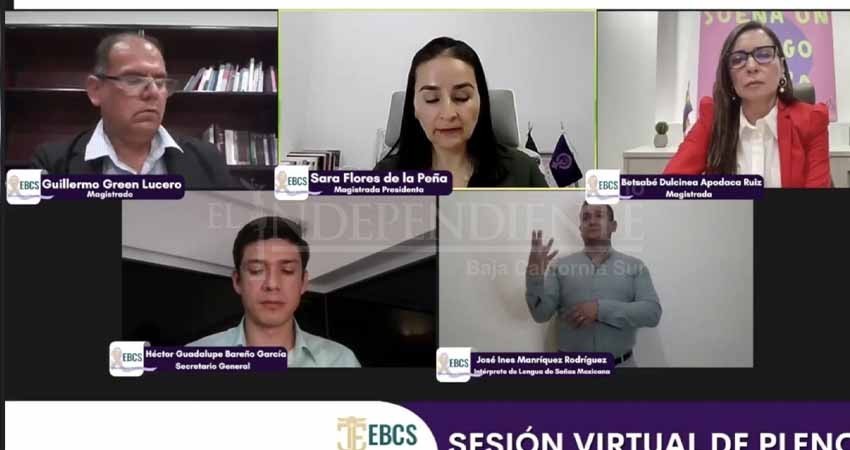 Ordena el Tribunal Electoral de BCS a Morena Nacional, atender la solicitud de Leggs Castro